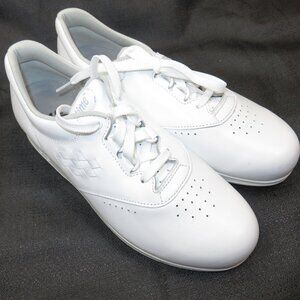 SAS Free Time Walking Shoes Womens 8M White USA 2631905 Super Clean